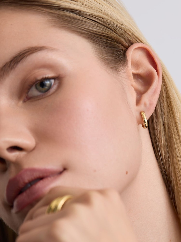 D.Louise オーバル ハギーピアス - 画像 4 / 4