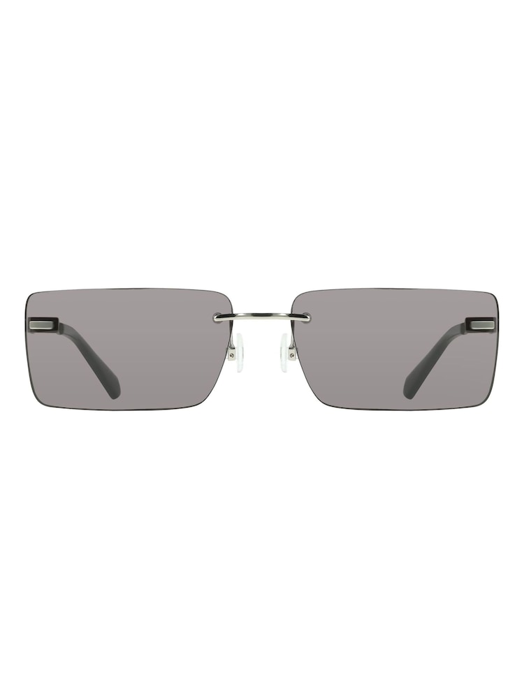 Calvin Klein Jeans Silver Ckj25206S Sunglass - Image 2 of 5 Calvin Klein Jeans Silver Ckj25206S Sunglass - Image 2 of 5