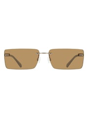 Calvin Klein Jeans Brown Ckj25206S Sunglasses - Image 2 of 5