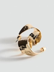 Mango Gold Tone Earrings - Image 1 of 3