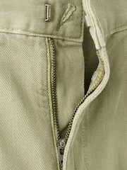 Mango Green Balloon Hem Trousers - Image 5 of 5