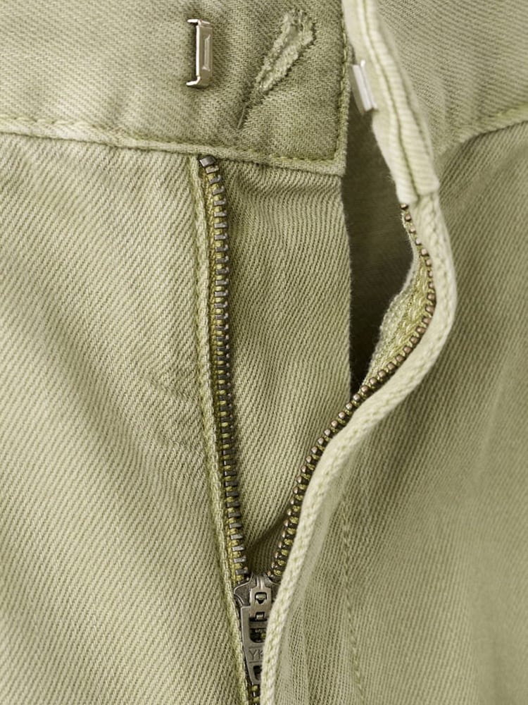 Mango Green Balloon Hem Trousers - Image 5 of 5