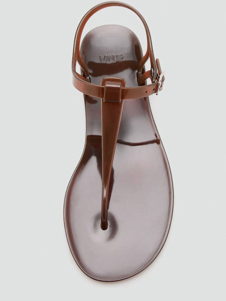 Mango Brown Jellys Sandals - Image 5 of 5