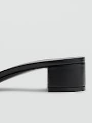 Mango Black Block Sandals - Image 3 of 3