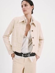 Mango Yellow Raw Hem Bermuda Shorts - Image 3 of 7