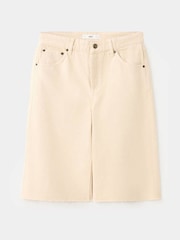 Mango Yellow Raw Hem Bermuda Shorts - Image 5 of 7
