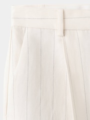 Mango Cream Tailored Bermuda Shorts - Image 6 of 6