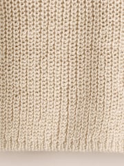 Mango Natural V-Neck Knitted Jumper - Image 7 of 7