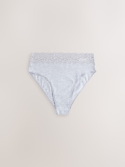 monochrome - Lot de 7 culottes en coton et dentelle - Image 3 de 10