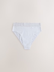 monochrome - Lot de 7 culottes en coton et dentelle - Image 4 de 10