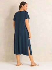 Evans Green Jersey Dresses 2 Pack - Image 5 of 8