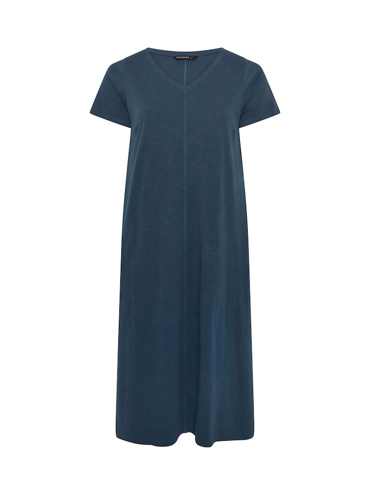 Evans Green Jersey Dresses 2 Pack - Image 8 of 8