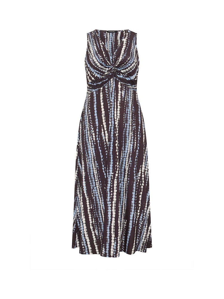 Evans Blue Knot Front Dress - Image 5 of 5