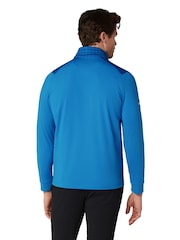 Callaway Golf Blue Odyssey Block Polo Printed Block Pullover Jumper - Image 2 of 6