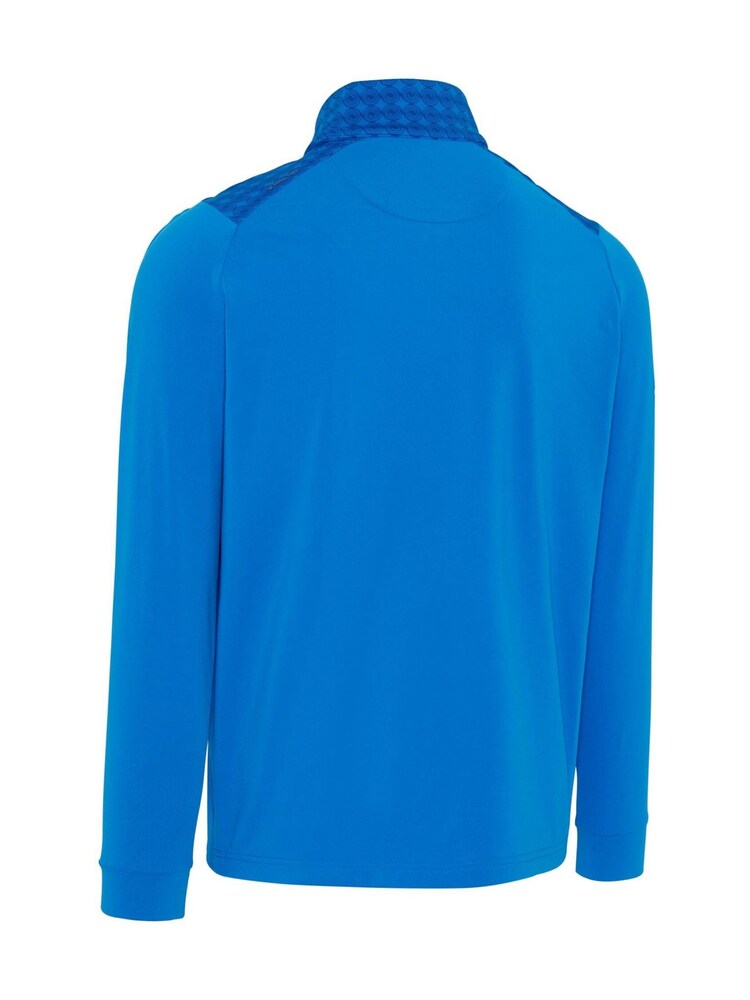 Callaway Golf Blue Odyssey Block Polo Printed Block Pullover Jumper - Image 6 of 6