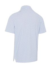 Callaway Golf White Albatross Geo Print Polo Shirt - Image 6 of 6