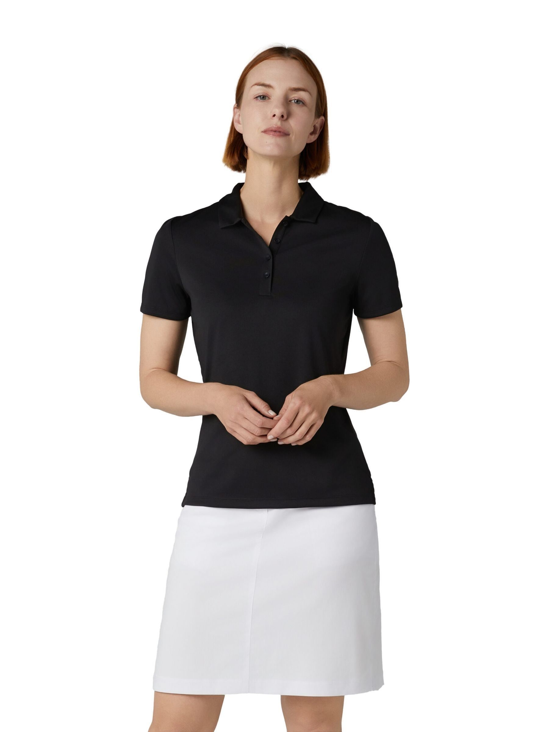 Callaway Golf Women's Black Tournament Polo Shirt - Image 1