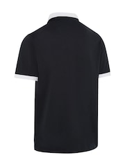 Callaway Golf Black Blocked Logo Collar Polo Shirt - Image 6 of 6