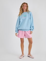 Skinnydip Blue Fresh Vibes Sweatshirt - Image 1 of 4
