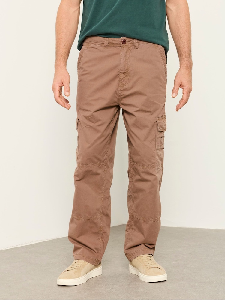 Dunkelnatur - FatFace Straight Fit Cargohosen - Bild 1 von 5 Dunkelnatur - FatFace Straight Fit Cargohosen - Bild 1 von 5