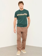 Dunkelnatur - FatFace Straight Fit Cargohosen - Bild 4 von 5