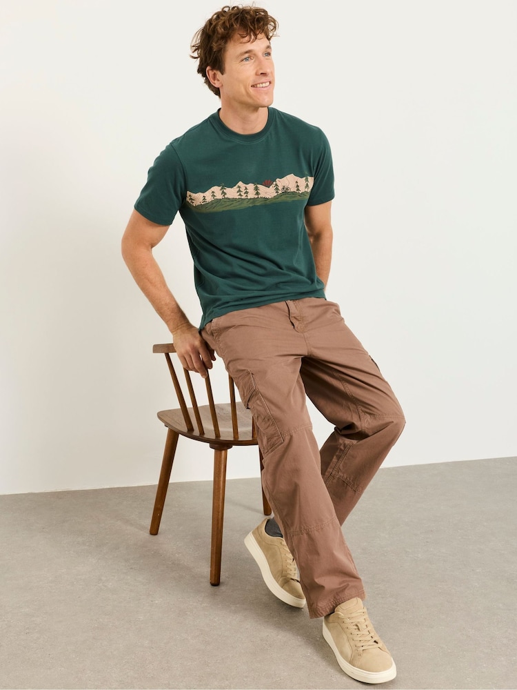 Dunkelnatur - FatFace Straight Fit Cargohosen - Bild 5 von 5 Dunkelnatur - FatFace Straight Fit Cargohosen - Bild 5 von 5