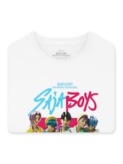 Character KPop Demon Hunters Saja T-Shirt - Imaginea 10 din 10