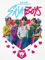 Character KPop Demon Hunters Saja T-Shirt - Imaginea 7 din 10