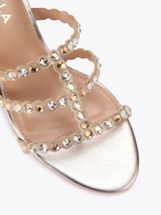 Gold - Carvela Confetti Block Sandals - Bild 4 von 4