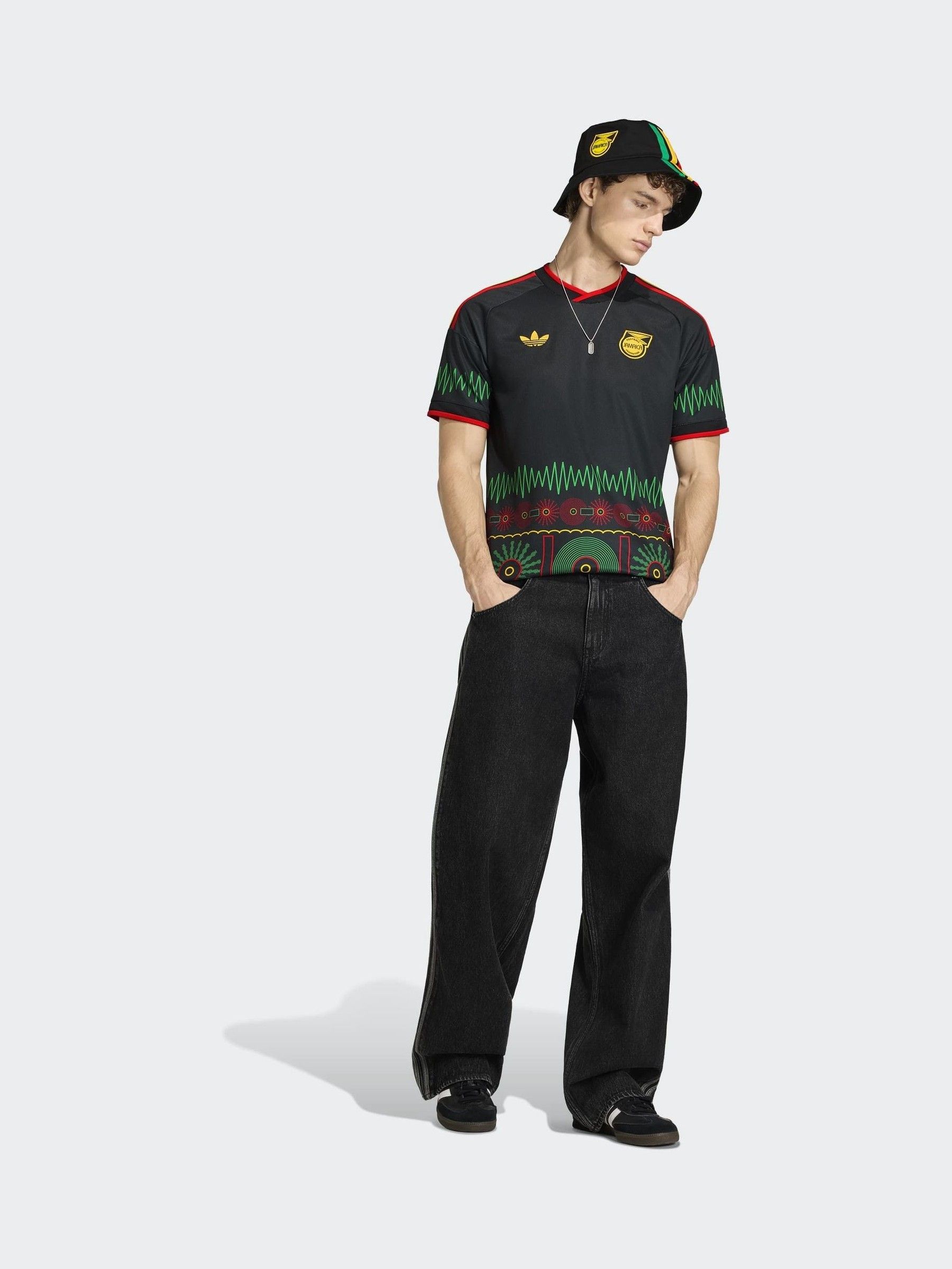 Comprar Camisa de visitante da Jamaica Bob Marley da adidas from
