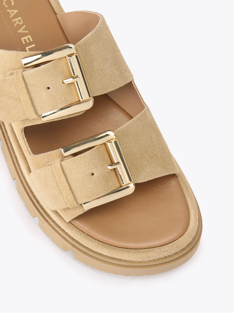 Carvela Comfort Brown Pavilion Sandals - Image 4 of 4