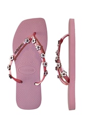Havaianas Pink Slim Stylish Flip Flops - Image 4 of 6