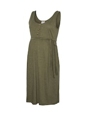 Mamalicious マタニティ＆授乳ジャージー膝丈ドレス - 画像 6 / 6