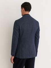 Reiss Carlos Cotton Hopsack Single-Breasted Blazer Tailored-Fit - Изображение 7 11