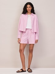 Ro&Zo Pink Stripe Shorts - Image 4 of 5