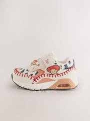 Neutral Toy Story Touch Fastening Elastic Lace Bubble Trainers - Image 2 of 6