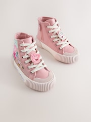 Pink Peppa Pig High Top Trainers - Image 1 of 6