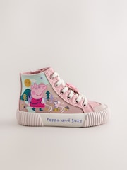 Pink Peppa Pig High Top Trainers - Image 2 of 6