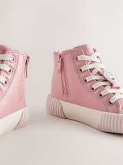 Pink Peppa Pig High Top Trainers - Image 3 of 6
