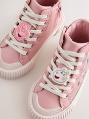 Pink Peppa Pig High Top Trainers - Image 4 of 6