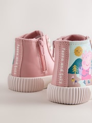 Pink Peppa Pig High Top Trainers - Image 5 of 6