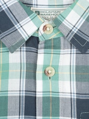 Mountain Warehouse Green Cotton Holiday Short Sleeve Shirt - Image 4 of 6