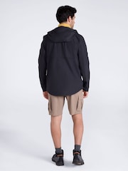 Mountain Warehouse Black Aerovent Waterproof Packable 2.5 Layer Jacket - Image 2 of 6