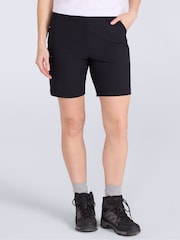 Mountain Warehouse Black Hiker Stretch Quick Drying UV Shorts - Image 1 of 10