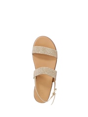Dune London Metallic Levias Casual Sandals - Image 4 of 5