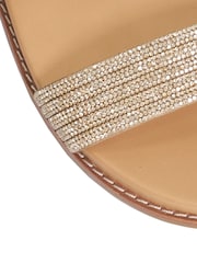 Dune London Metallic Levias Casual Sandals - Image 5 of 5