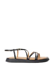 Dune London Black Laia Casual Sandals - Image 3 of 5