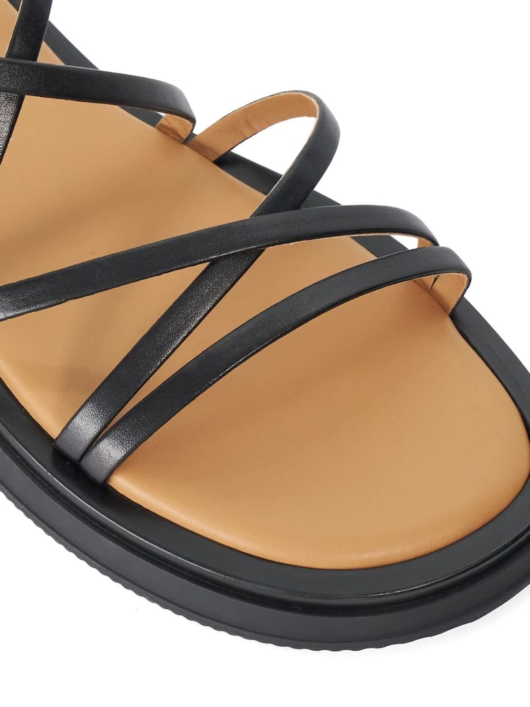 Dune London Black Laia Casual Sandals - Image 5 of 5 Dune London Black Laia Casual Sandals - Image 5 of 5