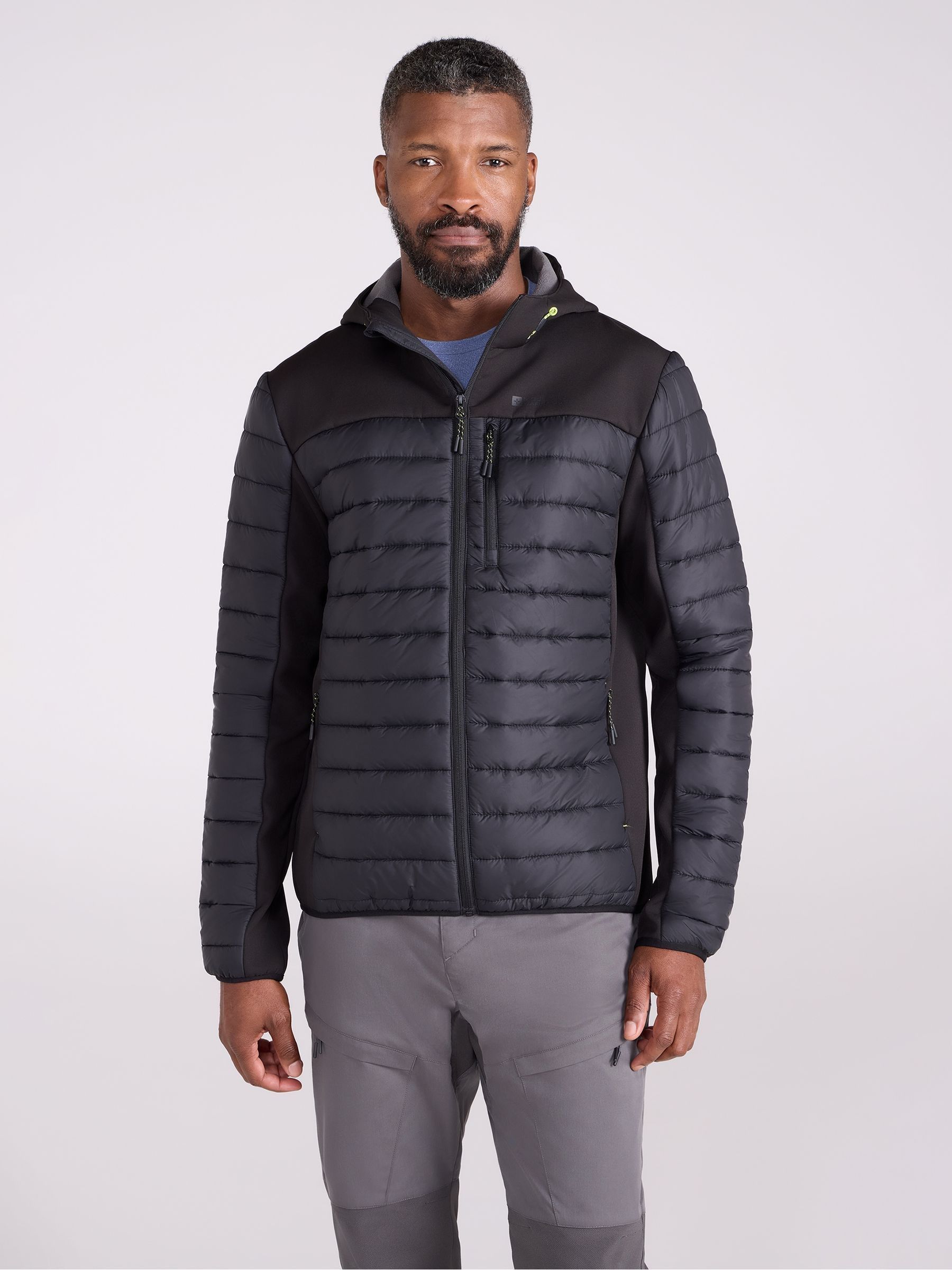 Buy Mountain Warehouse Black Turbine Water-Resistant Padded
