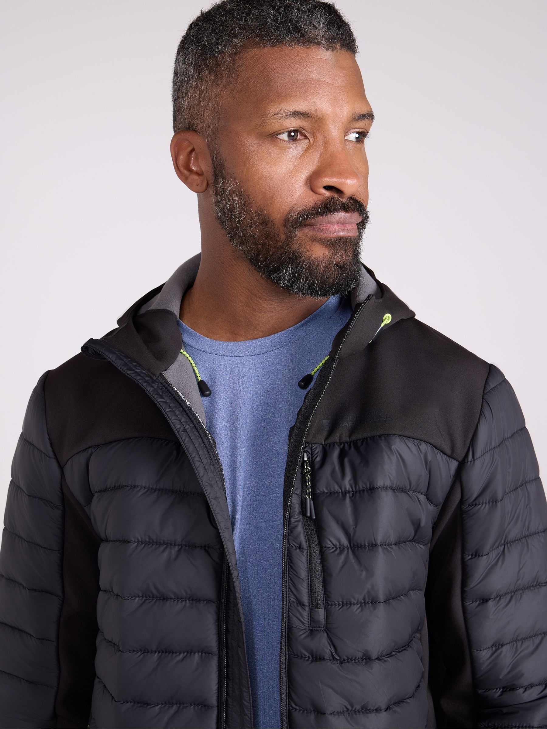 Buy Mountain Warehouse Black Turbine Water-Resistant Padded